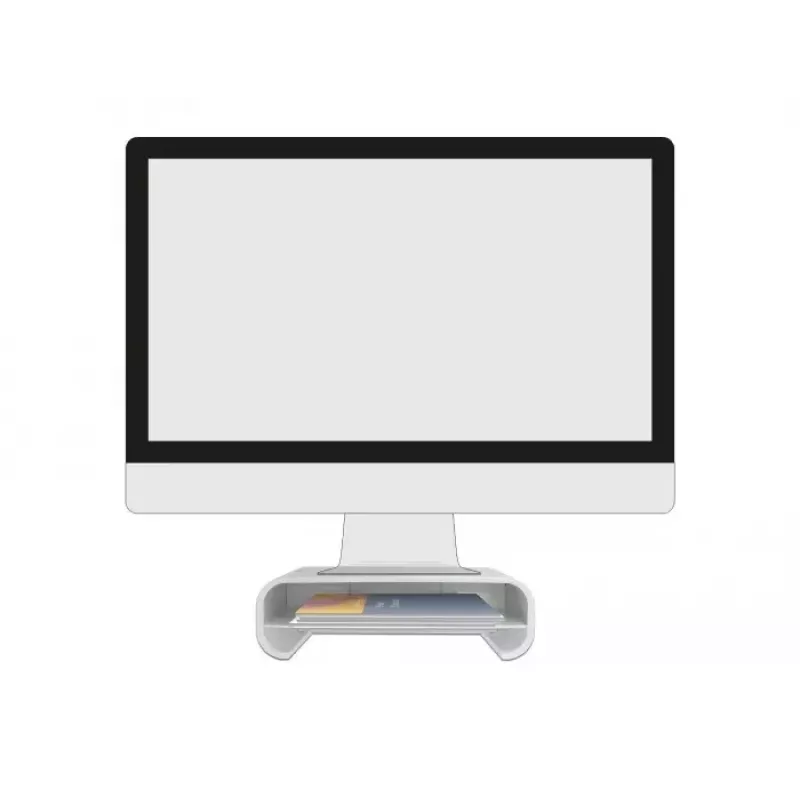Podstawka pod monitor DeLOCK 18324 z szufladą biała
