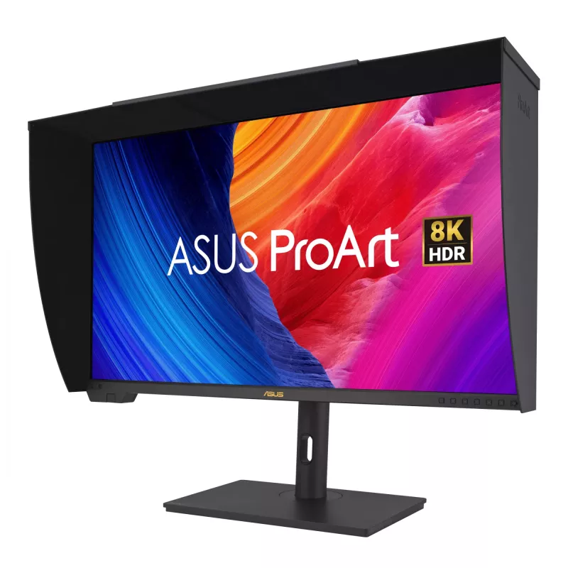 32-calowy monitor ASUS ProArt PA32KCX 8K Ultra HD (7680×4320) IPS LCD, 5 ms, 1000 cd/m², USB 3.2 Gen 2, VESA, wbudowane głośniki