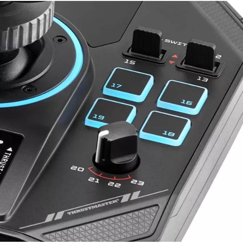 Baza kierownicy do gier Thrustmaster Sol‑R 5 Base czarna USB Type‑C, analogowa/cyfrowa, do PC, 196×196×67 mm