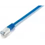Equip Cat.5e F/UTP Patch kabel, 0.5m, niebieski, 0.50 m, Cat5e, F/UTP (FTP), RJ-45, RJ-45, niebieski