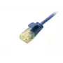 Equip Cat.6A U/UTP cienki Patch kabel, 0,25 m, niebieski