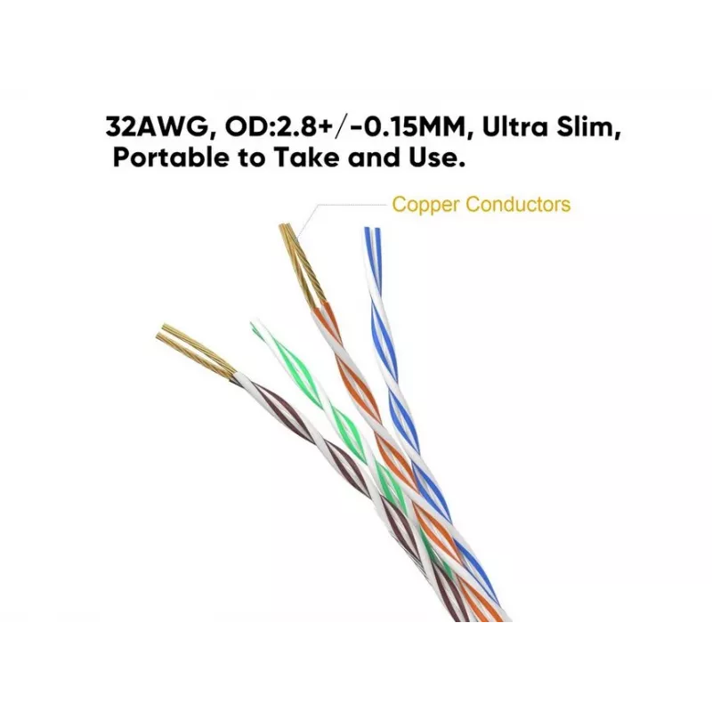 Kabel sieciowy Equip Cat.6A U/UTP cienki Patch kabel 3.0m niebieski