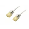 Equip Cat.6A U/UTP cienki Patch kabel 0.15m Szary 10000 Mbit/s
