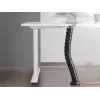 Osłona na kable Equip Dwukanałowy organizer kabli Czarny