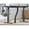 Osłona na kable Equip Dwukanałowy organizer kabli Czarny