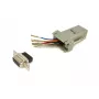 Adapter Equip DB9 na RJ45 żeński szeregowy szary 72x33x16mm