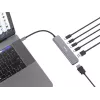 Equip USB-C 6 w 1 Multifunkcyjny Adapter, HDMI 4K/30Hz, USB-C x 4 , USB-A x 1, 5Gbps, 100W USB PD