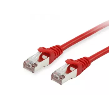 Equip Cat.6 S/FTP Patch kabel, 5.0m, czerwony, 5 m, Cat6, S/FTP (S-STP), RJ-45, RJ-45, czerwony