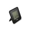 Hama Thermometer und Hygrometer Borneo, digital, für innen, Schwarz (00185890)