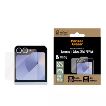PanzerGlass® Folia ochronna na ekran Samsung Galaxy Z Flip7 FE | Flip6 | Classic Fit