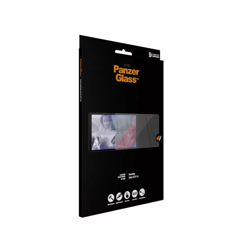 PanzerGlass ® Osłona ekranu Samsung Galaxy T A7 Lite, Samsung, Samsung - Galaxy Tab A7 Lite, Aplikacja na sucho, Odporna na zarysowania, Odporna na wstrząsy, Przezroczysta, 1 szt.