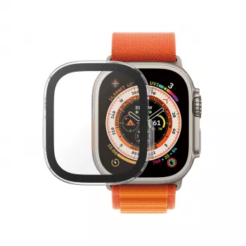 PanzerGlass ® Full Body Transparent z D3O® Apple Watch Ultra | Ultra 2 | 49mm