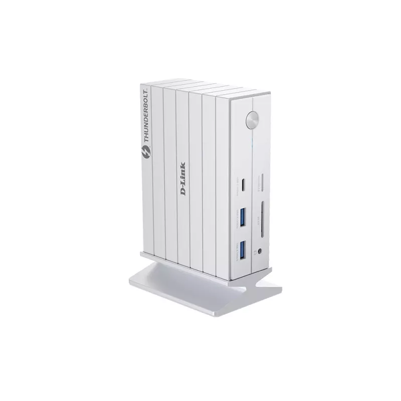D-Link DUF-E01/E stacja dokująca/replikator portów do laptopa Przewodowa Thunderbolt 4 Biały
