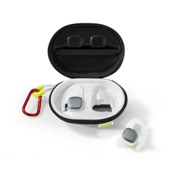 Hama Spirit Athletics Zestaw słuchawkowy True Wireless Stereo (TWS) Ear-hook Sportowy Bluetooth Biały, Żółty