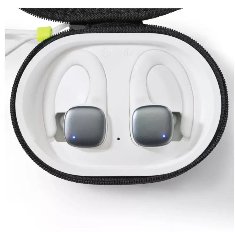 Hama Spirit Athletics Zestaw słuchawkowy True Wireless Stereo (TWS) Ear-hook Sportowy Bluetooth Biały, Żółty