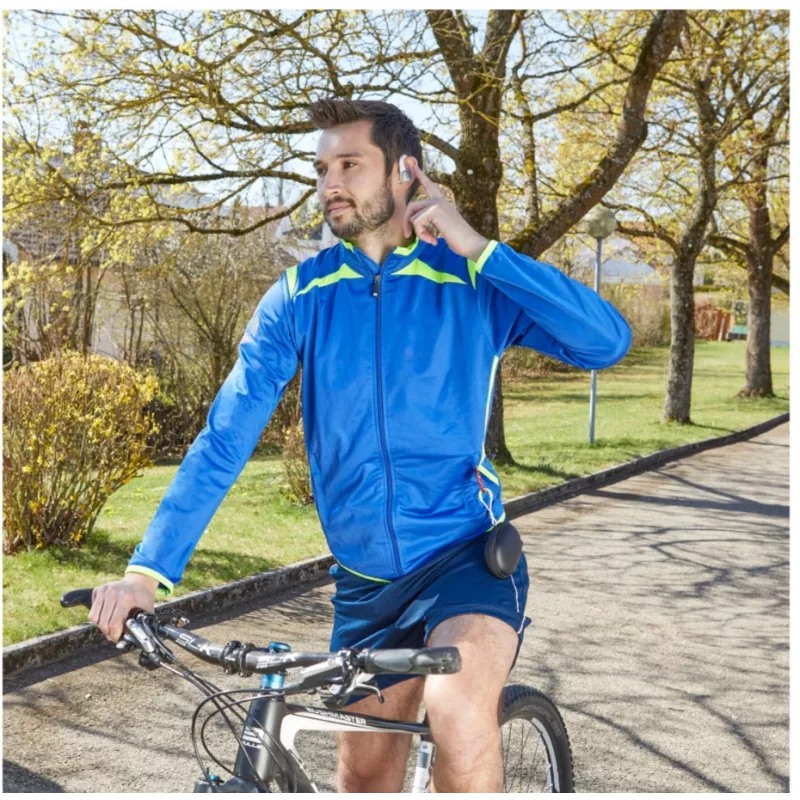 Hama Spirit Athletics Zestaw słuchawkowy True Wireless Stereo (TWS) Ear-hook Sportowy Bluetooth Biały, Żółty