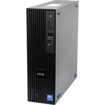 Koder/dekoder wideo AXIS S9302 MkII Czarny — 1 wejście wideo, odtwarzanie do 36 kanałów, 16 GB pamięci wewnętrznej, 100–240V AC