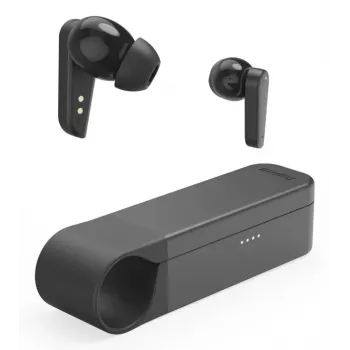 Hama Spirit Pocket II Zestaw słuchawkowy True Wireless Stereo (TWS) Douszny Rozmowy/Muzyka Bluetooth Czarny