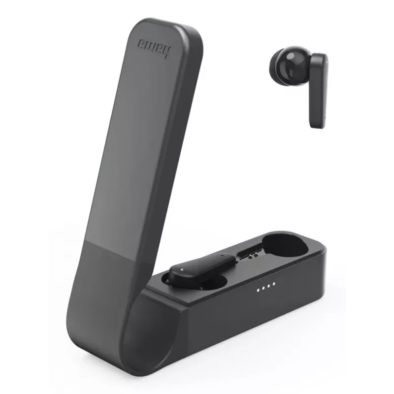 Hama Spirit Pocket II Zestaw słuchawkowy True Wireless Stereo (TWS) Douszny Rozmowy/Muzyka Bluetooth Czarny