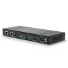 Lindy HDBaseT Presentation System with Control Keypad, 3840 x 2160 pikseli, nadajnik i odbiornik AV, 70 m, przewodowy, czarny, biały, HDCP