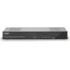 Lindy HDBaseT Presentation System with Control Keypad, 3840 x 2160 pikseli, nadajnik i odbiornik AV, 70 m, przewodowy, czarny, biały, HDCP