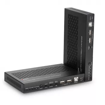 Lindy 100m Cat.6A HDMI 4K60, Audio, IR i RS-232 HDBaseT 3.0 KVM Extender