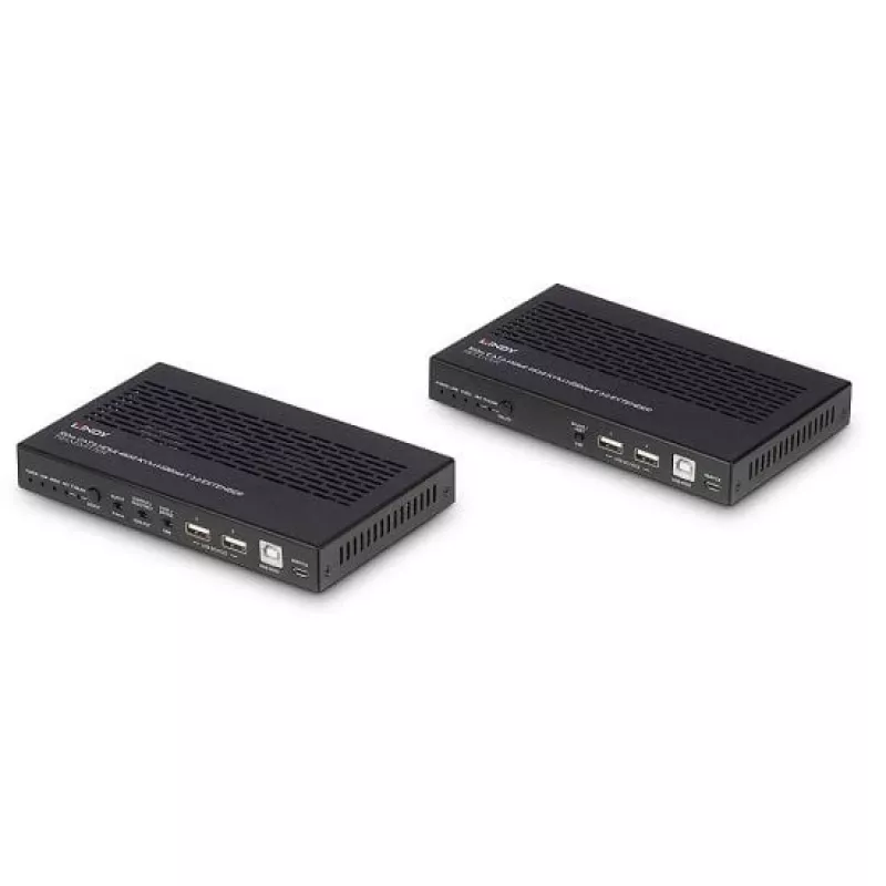Lindy 100m Cat.6A HDMI 4K60, Audio, IR i RS-232 HDBaseT 3.0 KVM Extender