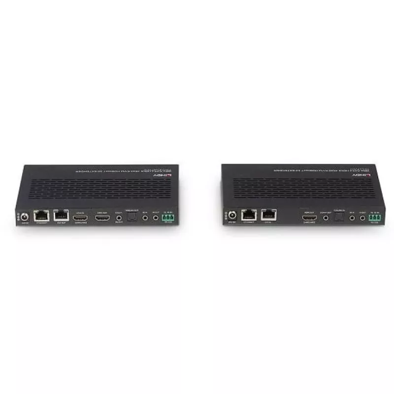 Lindy 100m Cat.6A HDMI 4K60, Audio, IR i RS-232 HDBaseT 3.0 KVM Extender