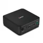 Lindy 2-portowy KVM Typ C, DisplayPort 1.2, 3840 x 2160 pikseli, 4K Ultra HD, Szary