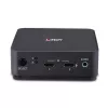 Lindy 2-portowy KVM Typ C, DisplayPort 1.2, 3840 x 2160 pikseli, 4K Ultra HD, Szary