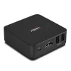 Lindy 2-portowy KVM Typ C, DisplayPort 1.2, 3840 x 2160 pikseli, 4K Ultra HD, Szary