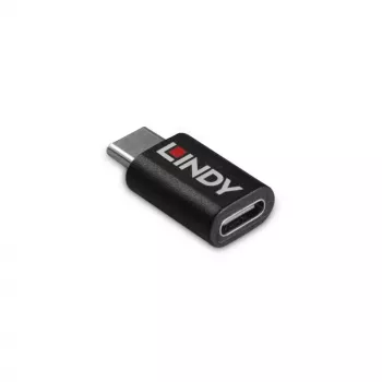 Lindy USB 3.2 Typ C na C Blokada danych 100 W, USB Typ C, USB Typ C, Czarny