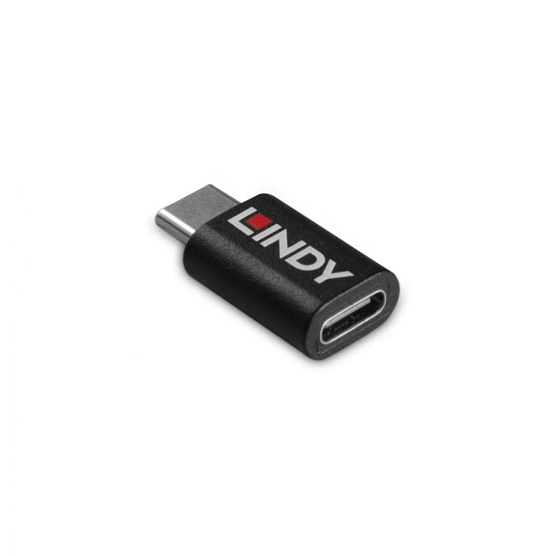 Lindy USB 3.2 Typ C na C Blokada danych 100 W, USB Typ C, USB Typ C, Czarny