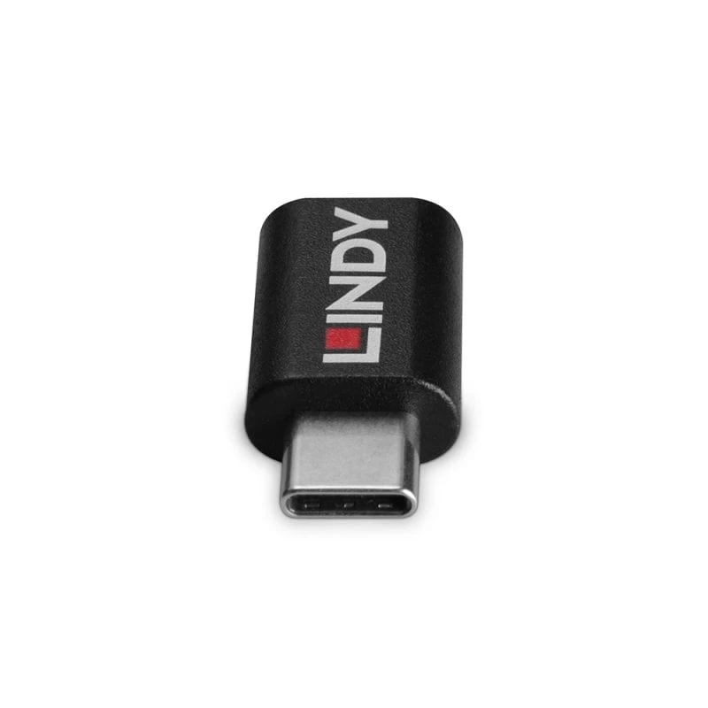 Lindy USB 3.2 Typ C na C Blokada danych 100 W, USB Typ C, USB Typ C, Czarny