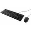 Trust TKM-250 klawiatura Mysz w zestawie Biurowa USB QWERTZ niemiecka Czarna