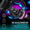 JBL Quantum One Czarny, przewodowy, gamingowy, 20 - 20000 Hz, 526 g, słuchawki, czarny