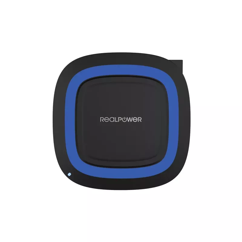 Charger Indoor RealPower FreeCharge-10 Smartphone Czarny