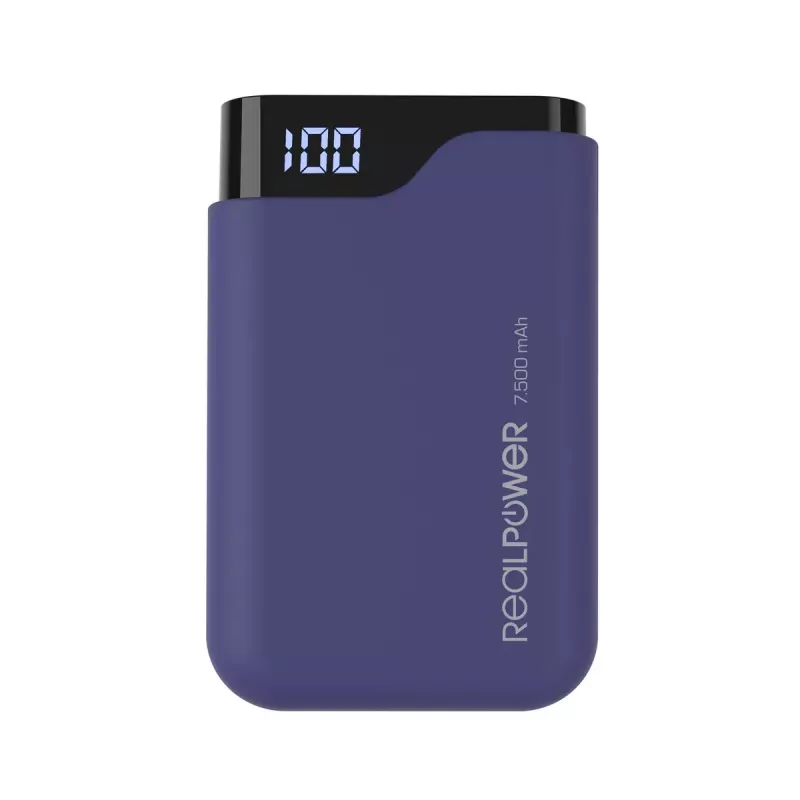 Przenośna bateria RealPower PB-7500C 7500 mAh
