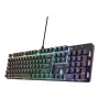 Gaming klawiatura Trust GXT 871 Zora Mechaniczna USB RGB Czarna
