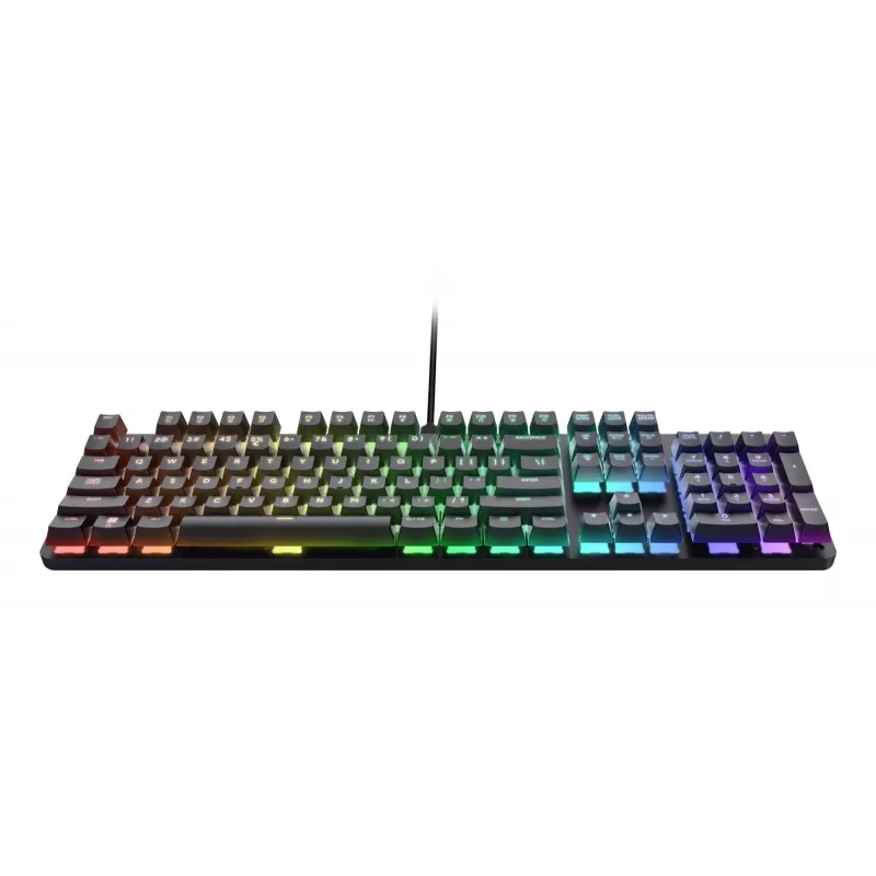 Gaming klawiatura Trust GXT 871 Zora Mechaniczna USB RGB Czarna