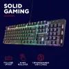 Gaming klawiatura Trust GXT 871 Zora Mechaniczna USB RGB Czarna