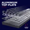 Gaming klawiatura Trust GXT 871 Zora Mechaniczna USB RGB Czarna