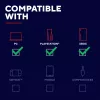 Gaming klawiatura Trust GXT 871 Zora Mechaniczna USB RGB Czarna