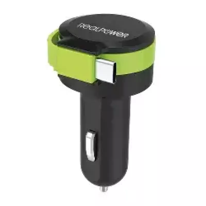 Ładowarka do urządzeń mobilnych RealPower 257636 Universal Czarny Zielony