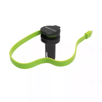 Ładowarka do urządzeń mobilnych RealPower 257637 Uniwersalna Czarna Zielona