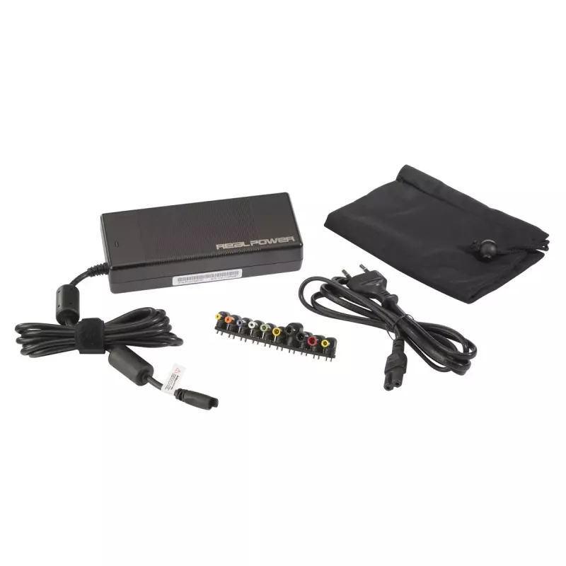 Zasilacz sieciowy RealPower 140474 wewnętrzny 40 W czarny