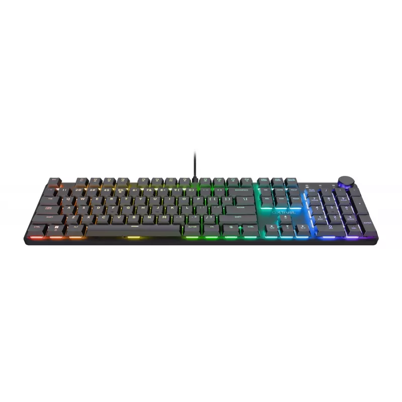 Klawiatura gamingowa Trust GXT 866 Torix mechaniczna USB QWERTZ czarna