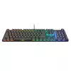 Klawiatura gamingowa Trust GXT 866 Torix mechaniczna USB QWERTZ czarna