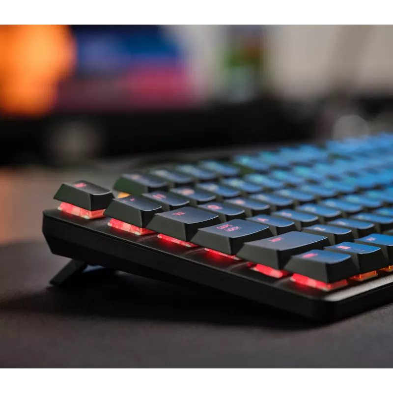 Klawiatura gamingowa Trust GXT 866 Torix mechaniczna USB QWERTZ czarna