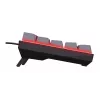 Trust GXT 867 Acira Klawiatura Gamingowa USB QWERTZ Niemiecka Czarny Szary 60% Mechaniczna RGB
